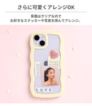 [iPhone 17/17 Pro/16/16 Pro/15/15 Pro/14/14 Pro/13/13 Pro/12/12 Pro/SE(第3/第2世代)/8/7専用]ULTRA FINE Wavy Frame iPhoneケース