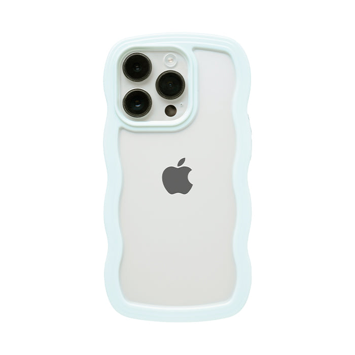 [iPhone 17/17 Pro/16/16 Pro/15/15 Pro/14/14 Pro/13/13 Pro/12/12 Pro/SE(第3/第2世代)/8/7専用]ULTRA FINE Wavy Frame iPhoneケース