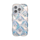 [iPhone 16/16 Pro/15/14/13専用]ULTRA FINE クリアキルティングケース