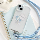 [各種スマートフォン対応]ULTRA FINE メタリックストラップホルダー