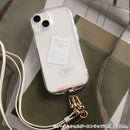 [各種スマートフォン対応]ULTRA FINE メタリックストラップホルダー