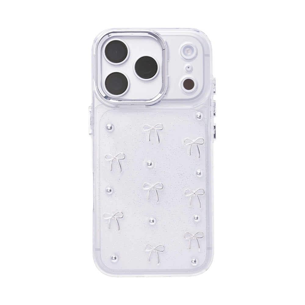 iPhone 17/17Pro/16/16Pro/15/14/13専用]PHONEAR リボンiPhoneケース