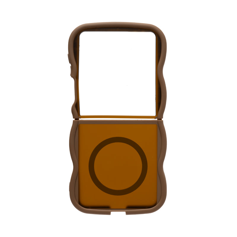 [iPhone 16/15/14/13/Galaxy S25/S24/Z Fold7/Z Flip7専用]PHONEAR MagSafe対応 なみなみマットケース