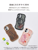 [iPhone 16/15/14/13/Galaxy S25/S24/Z Fold7/Z Flip7専用]PHONEAR MagSafe対応 なみなみマットケース