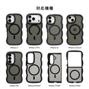 [iPhone 17/17Pro/16/15/14/13/Galaxy S26/S25/S24/Z Fold7/Z Flip7専用]PHONEAR MagSafe対応 なみなみマットケース