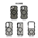 [iPhone 16/15/14/13/Galaxy S25/S24/Z Fold7/Z Flip7専用]PHONEAR MagSafe対応 なみなみマットケース