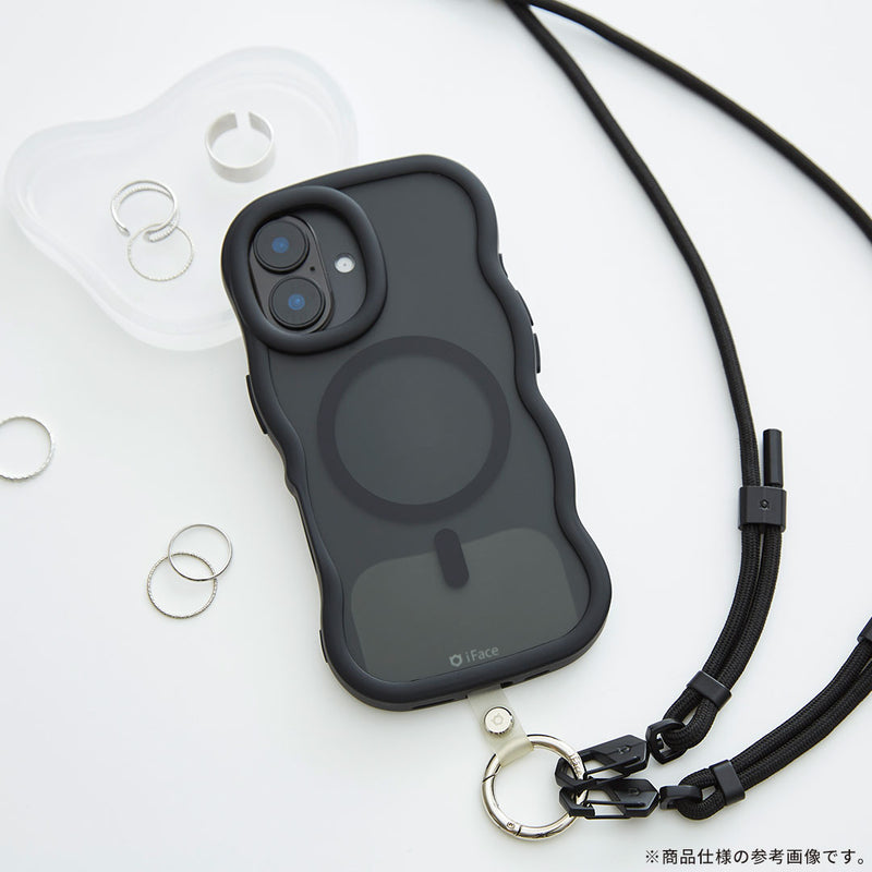 [iPhone 16/15/14/13/Galaxy S25/S24/Z Fold7/Z Flip7専用]PHONEAR MagSafe対応 なみなみマットケース