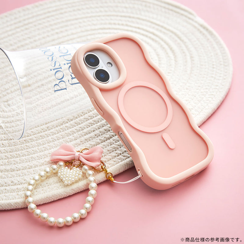 [iPhone 16/15/14/13/Galaxy S25/S24/Z Fold7/Z Flip7専用]PHONEAR MagSafe対応 なみなみマットケース