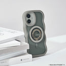 [iPhone 16/15/14/13/Galaxy S25/S24/Z Fold7/Z Flip7専用]PHONEAR MagSafe対応 なみなみマットケース