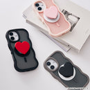 [iPhone 16/15/14/13/Galaxy S25/S24/Z Fold7/Z Flip7専用]PHONEAR MagSafe対応 なみなみマットケース