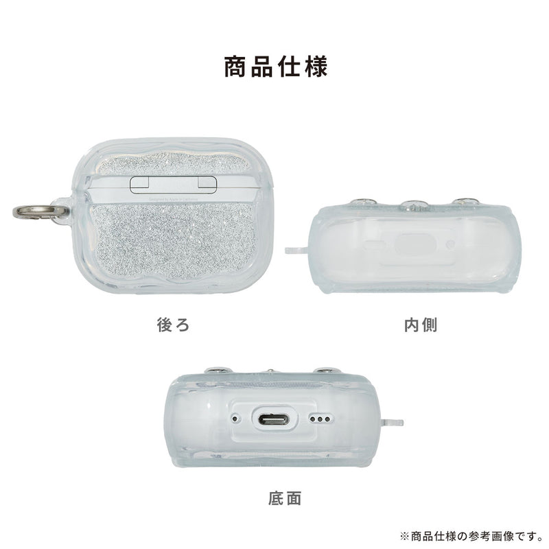 AirPods Pro(第3世代)/AirPods(第4世代)専用]PHONEAR なみ型 AirPodsケース