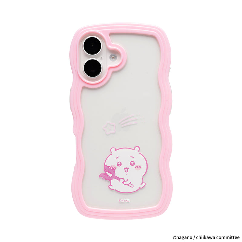 [iPhone 16/16 Pro/16 Plus/16 Pro Max/15/14/13専用]ちいかわ うねうねケース