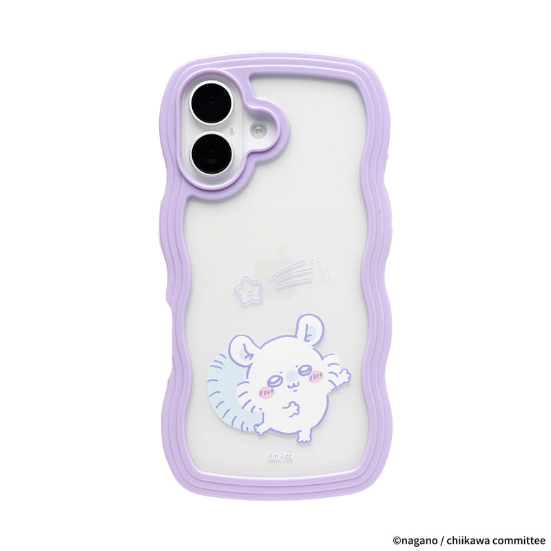[iPhone 16/16 Pro/16 Plus/16 Pro Max/15/14/13専用]ちいかわ うねうねケース