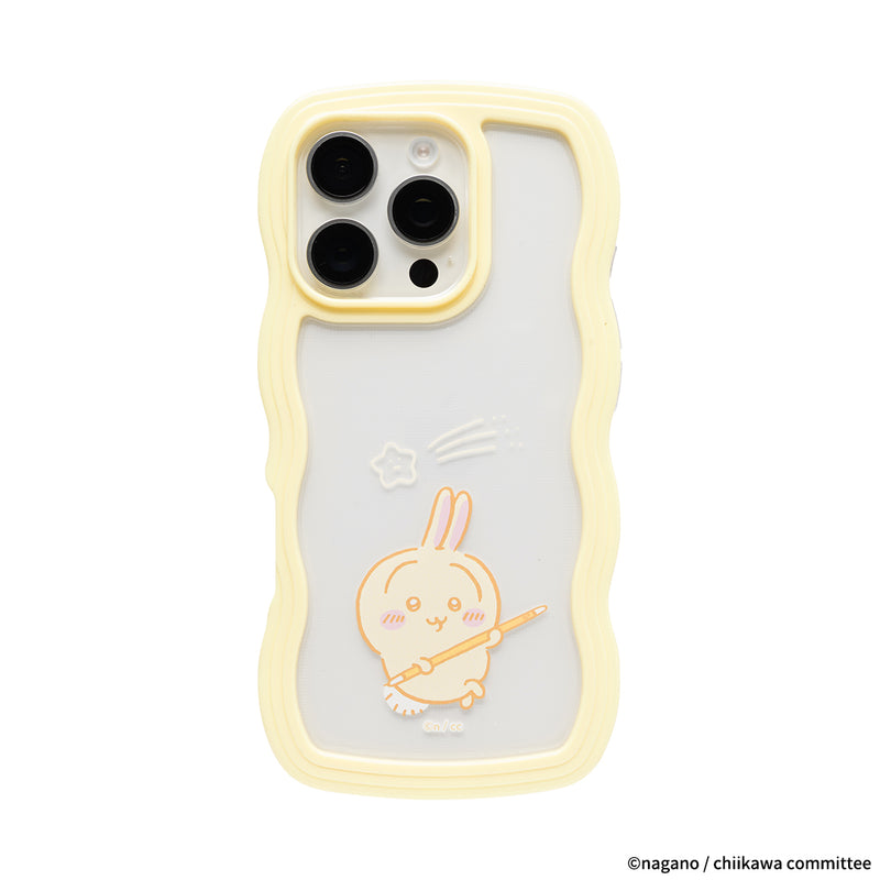 [iPhone 16/16 Pro/16 Plus/16 Pro Max/15/14/13専用]ちいかわ うねうねケース