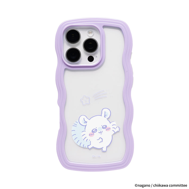 [iPhone 16/16 Pro/16 Plus/16 Pro Max/15/14/13専用]ちいかわ うねうねケース