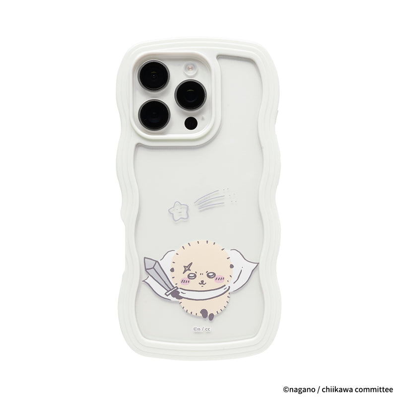 [iPhone 16/16 Pro/16 Plus/16 Pro Max/15/14/13専用]ちいかわ うねうねケース