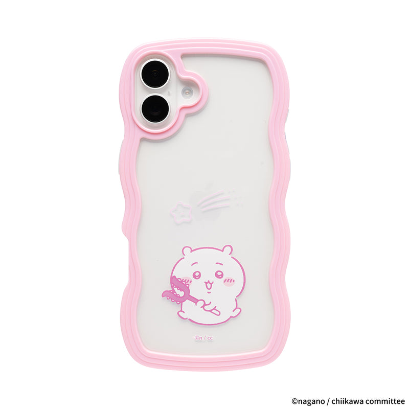 [iPhone 16/16 Pro/16 Plus/16 Pro Max/15/14/13専用]ちいかわ うねうねケース