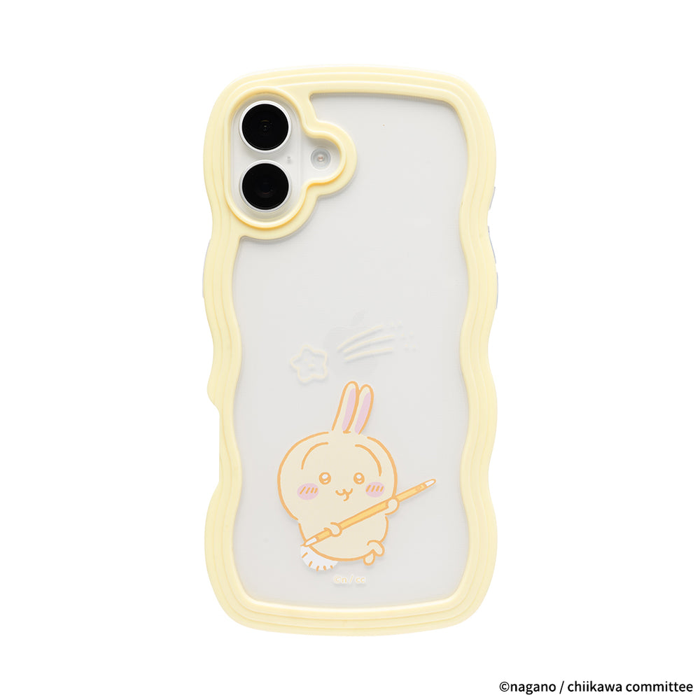 大特価⭐️iPhone16Pro スマホケース オシャレ サンセット風デザイン iPhone 16/16 Pro/16 Plus/16 Pro Max/15/14/13専用]ちいかわ うねうね