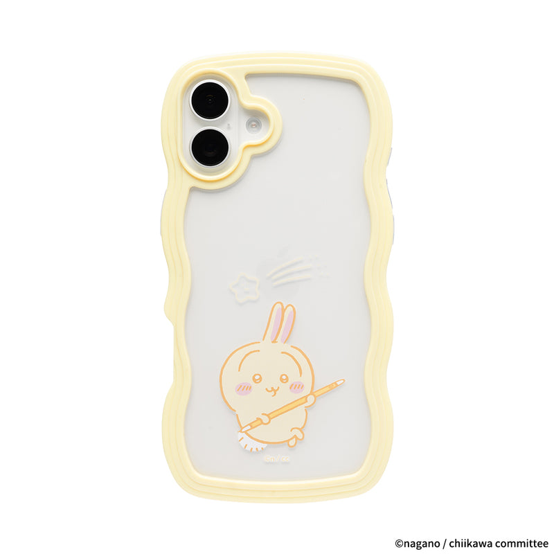 [iPhone 16/16 Pro/16 Plus/16 Pro Max/15/14/13専用]ちいかわ うねうねケース