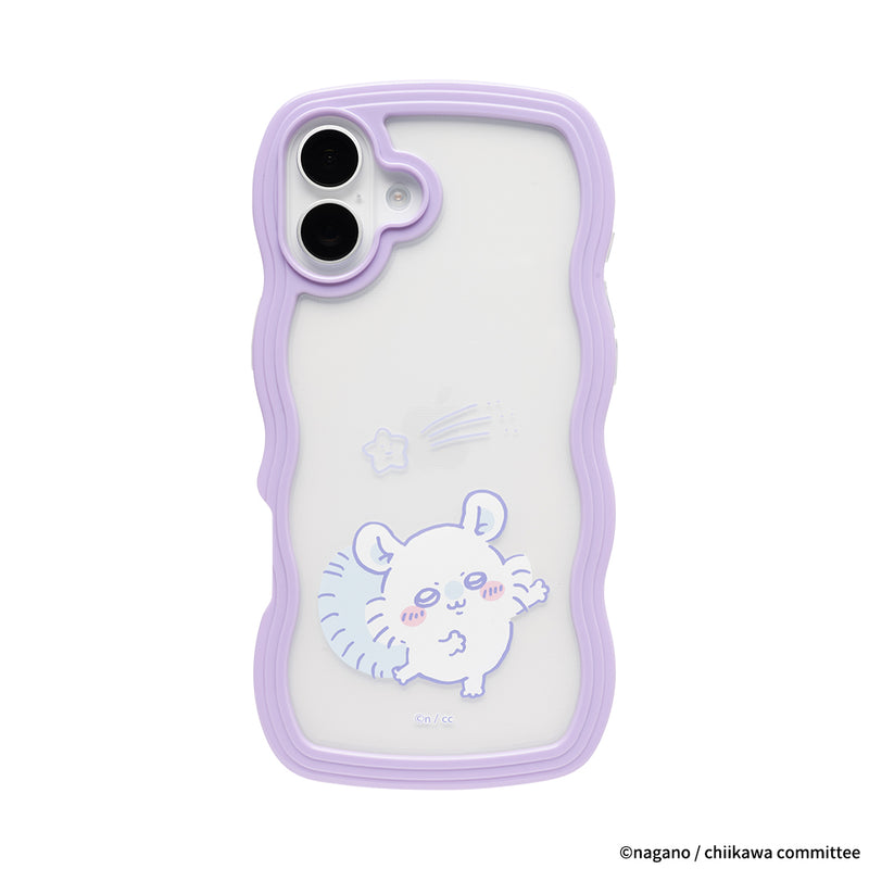 [iPhone 16/16 Pro/16 Plus/16 Pro Max/15/14/13専用]ちいかわ うねうねケース