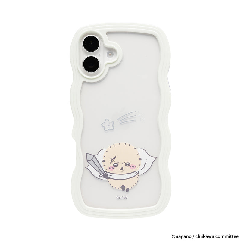 [iPhone 16/16 Pro/16 Plus/16 Pro Max/15/14/13専用]ちいかわ うねうねケース