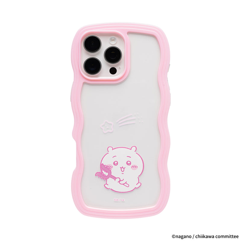 [iPhone 16/16 Pro/16 Plus/16 Pro Max/15/14/13専用]ちいかわ うねうねケース