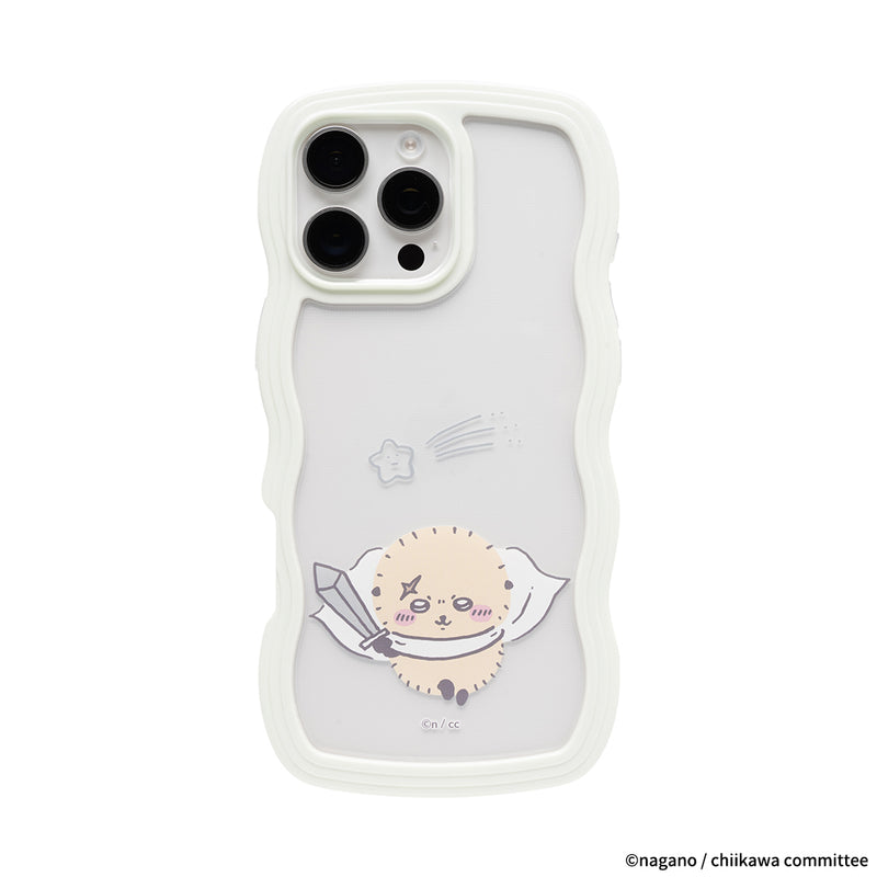 [iPhone 16/16 Pro/16 Plus/16 Pro Max/15/14/13専用]ちいかわ うねうねケース