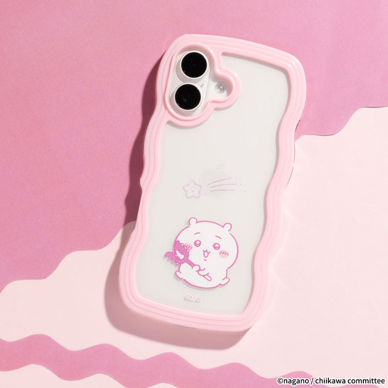 [iPhone 16/16 Pro/16 Plus/16 Pro Max/15/14/13専用]ちいかわ うねうねケース