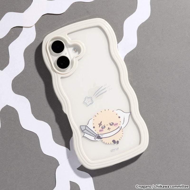 [iPhone 16/16 Pro/16 Plus/16 Pro Max/15/14/13専用]ちいかわ うねうねケース
