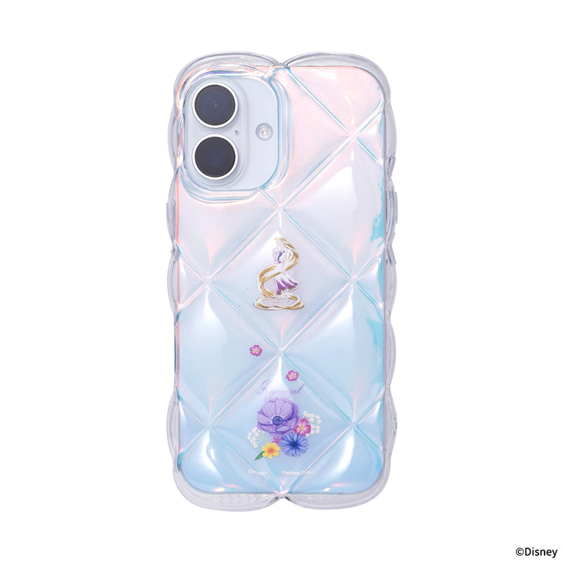 [iPhone16/15/14/13専用]ディズニーキャラクター クリアキルティングケース