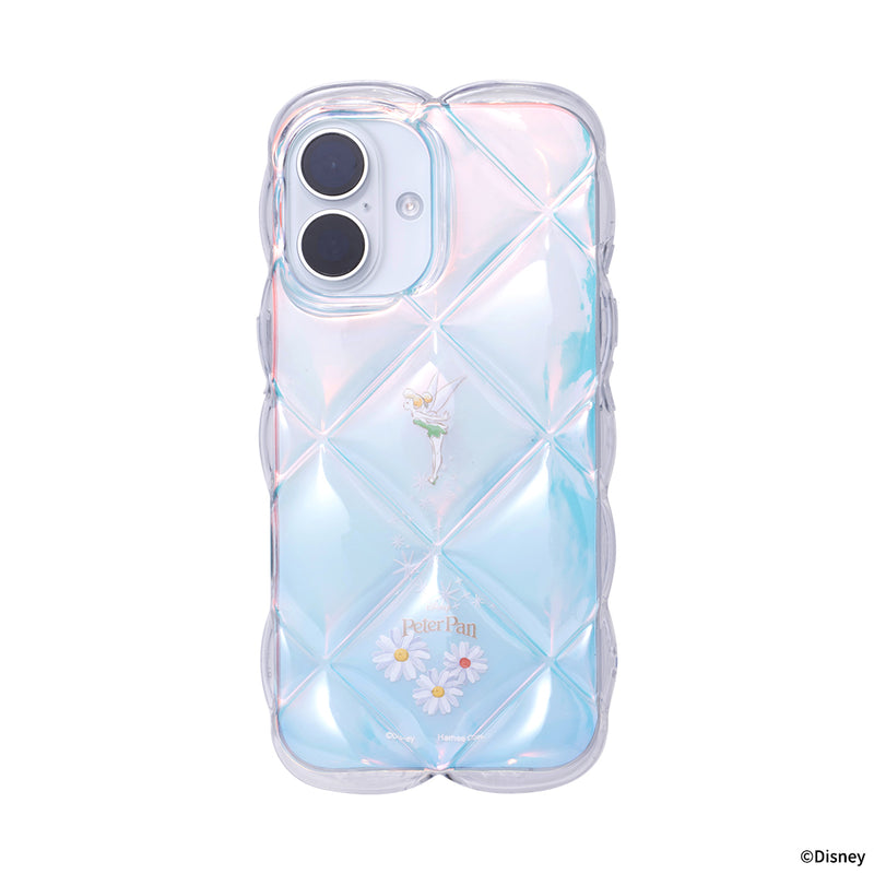 [iPhone16/15/14/13専用]ディズニーキャラクター クリアキルティングケース