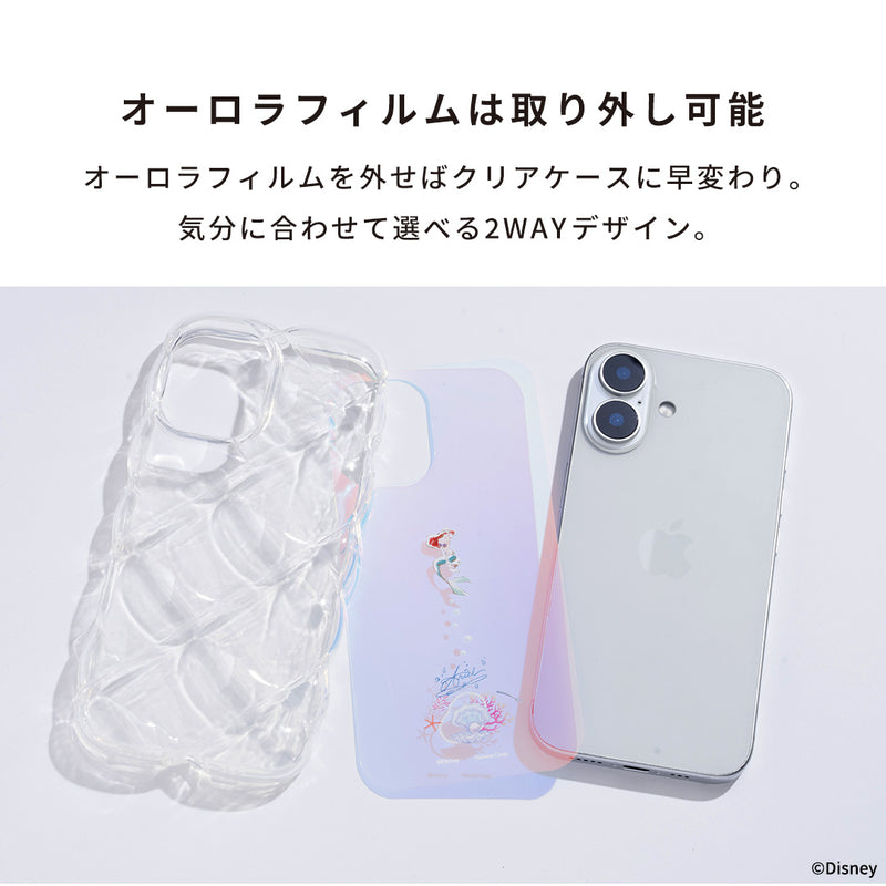 [iPhone16/15/14/13専用]ディズニーキャラクター クリアキルティングケース