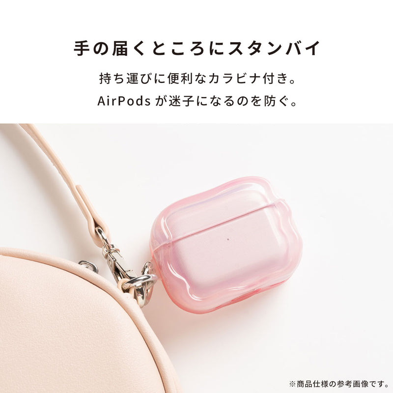 [AirPods Pro(第2/1世代)専用]PHONEAR なみ型 AirPodsケース macaron