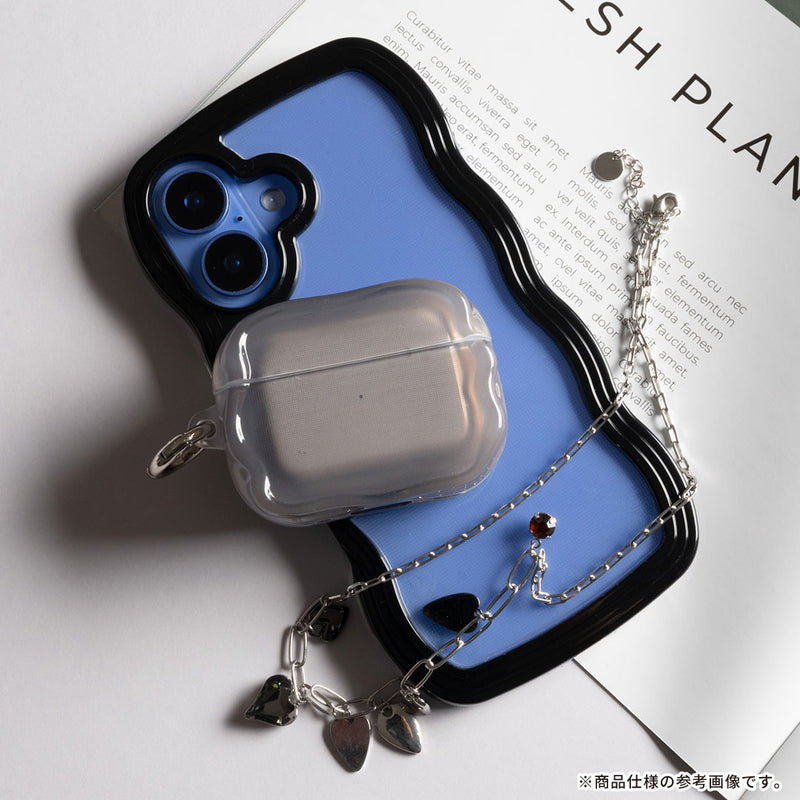 [AirPods Pro(第2/1世代)専用]PHONEAR なみ型 AirPodsケース macaron