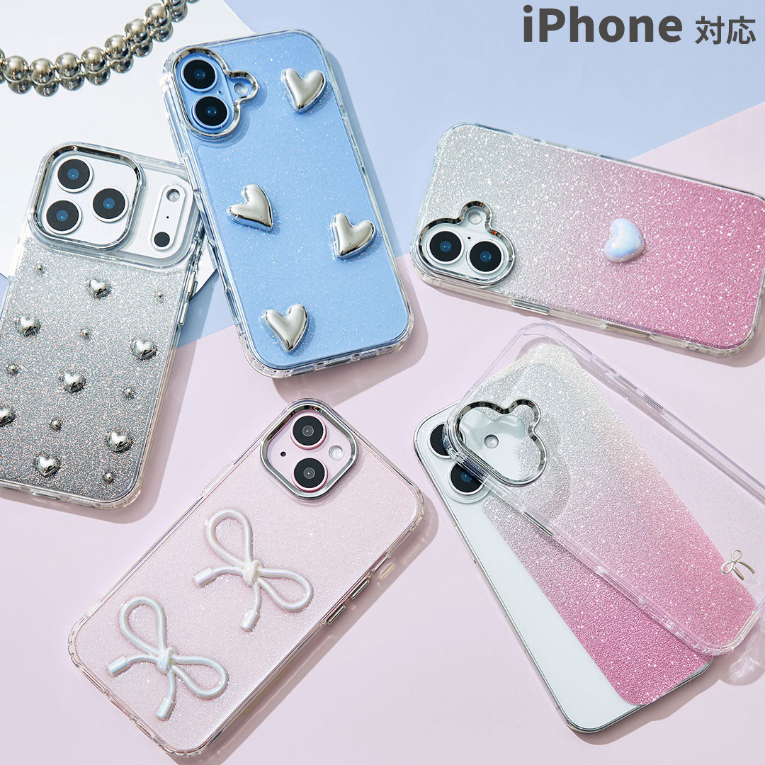 [iPhone 17/17 Pro/16/15/14/13専用]PHONEAR Shiny Gem iPhoneケース