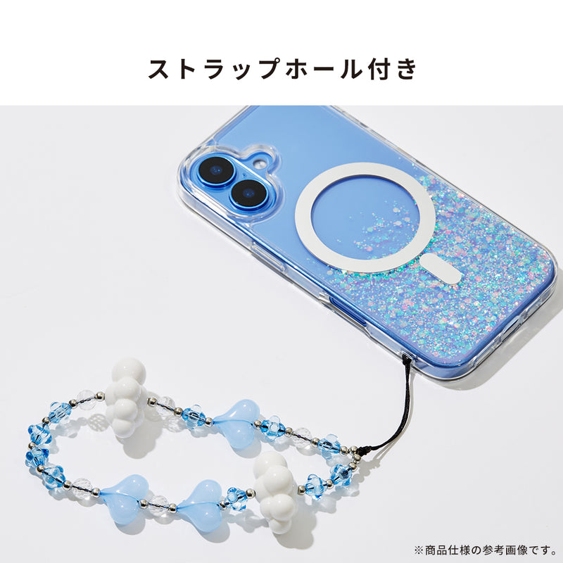 [iPhone 16/15/14/13専用]PHONEAR twinkle Magsafe対応 グリッターiPhoneケース