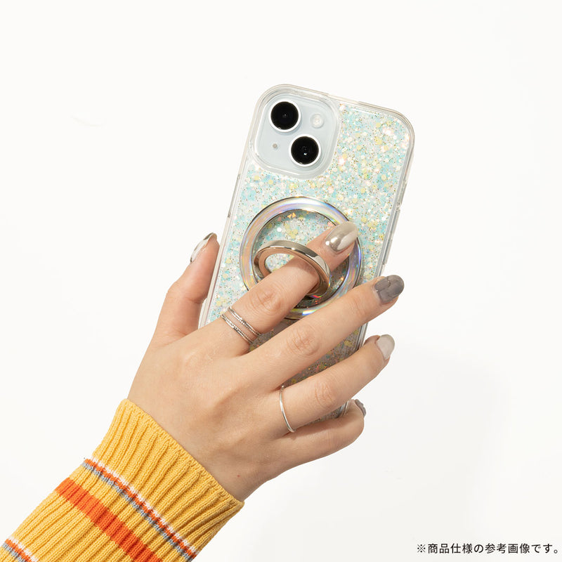 [iPhone 16/15/14/13専用]PHONEAR twinkle Magsafe対応 グリッターiPhoneケース