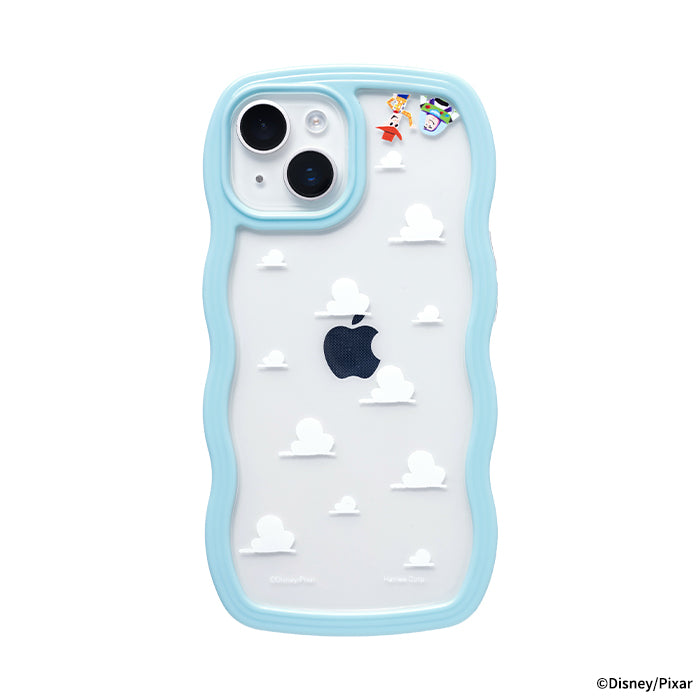 [iPhone 17/17 Pro/ 16/15/14/13専用]ディズニー&ピクサーキャラクター うねうねケース