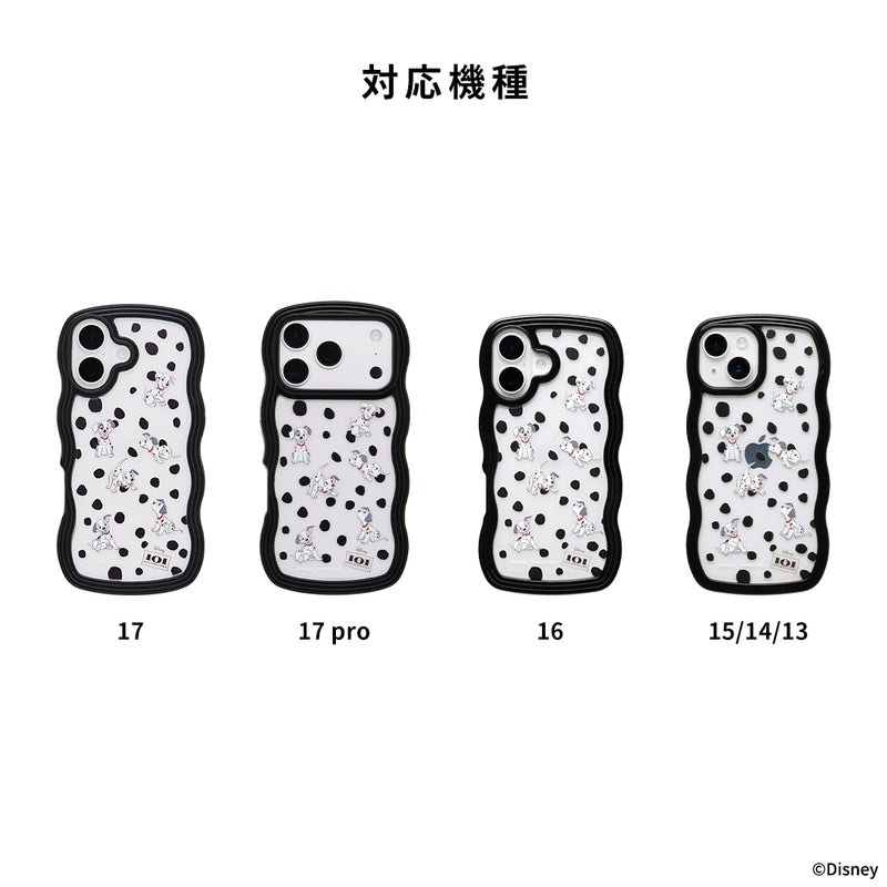 [iPhone 17/17 Pro/ 16/15/14/13専用]ディズニー&ピクサーキャラクター うねうねケース