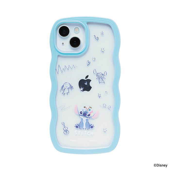 [iPhone 17/17 Pro/ 16/15/14/13専用]ディズニー&ピクサーキャラクター うねうねケース