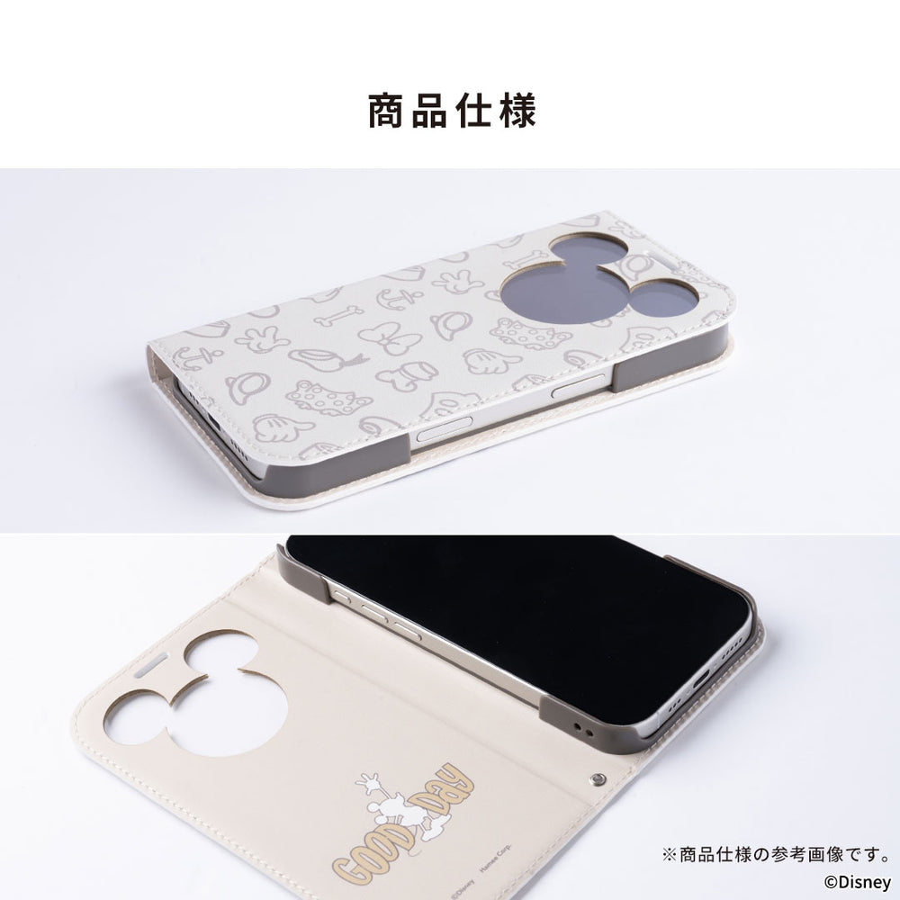 iPhone 17専用]ディズニーキャラクター CERTA フリップ窓付き