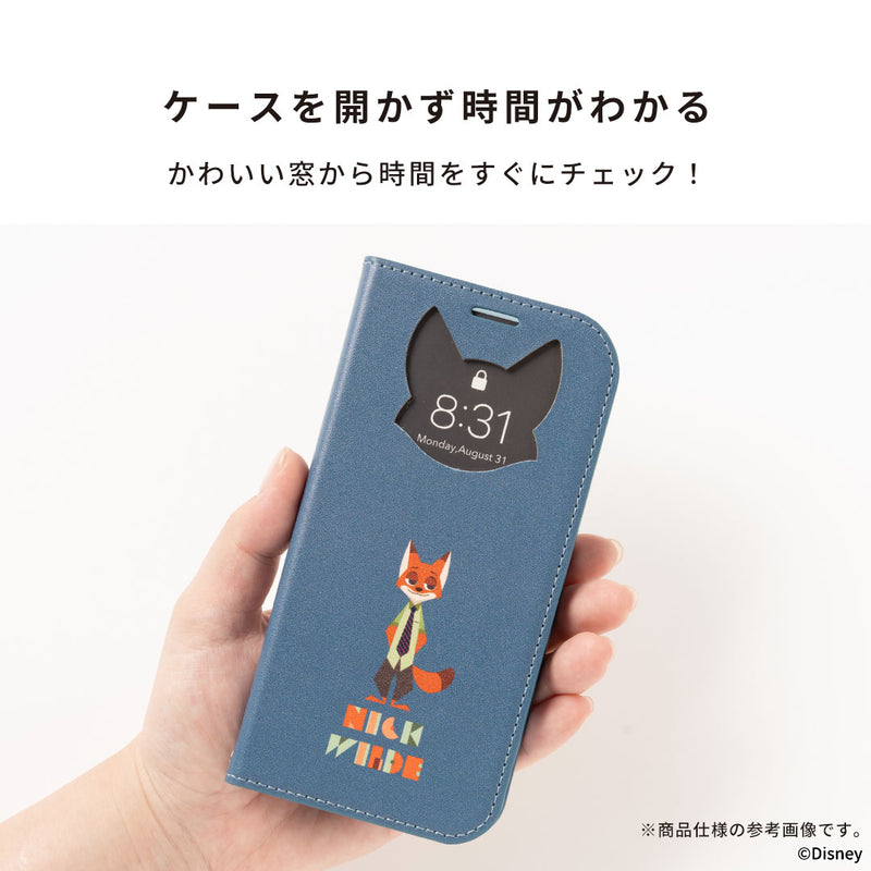 [iPhone 17専用]ディズニーキャラクター CERTA フリップ窓付きダイアリーケース