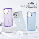 [iPhone 15/14/13専用]ディズニーキャラクター salisty(サリスティ)クリアカラー耐衝撃ハードケース