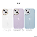 [iPhone 15/14/13専用]ディズニーキャラクター salisty(サリスティ)クリアカラー耐衝撃ハードケース