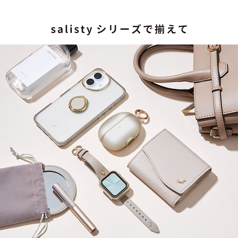 AirPods Pro(第2/1世代)専用]salisty(サリスティ)クリアカラー耐衝撃ケース