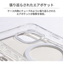 【新】[iPhone 15/14/13専用] HIGHER MagSafe対応 ハイブリッドケース(クリア)