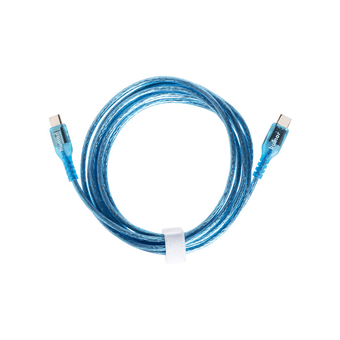 humor USB 2.0 CABLE TYPE-C to TYPE-C 2.0m(クリア)