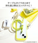 humor USB 2.0 CABLE TYPE-C to TYPE-C 1.0m(クリア)
