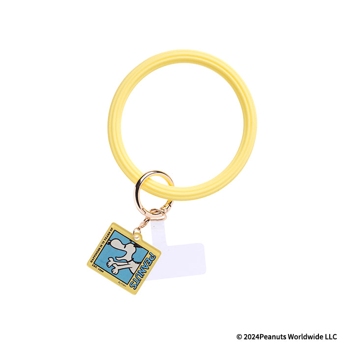 各種スマートフォン対応]PEANUTS/ピーナッツ シリコンハンドストラップ