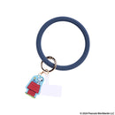 [各種スマートフォン対応]PEANUTS/ピーナッツ シリコンハンドストラップ